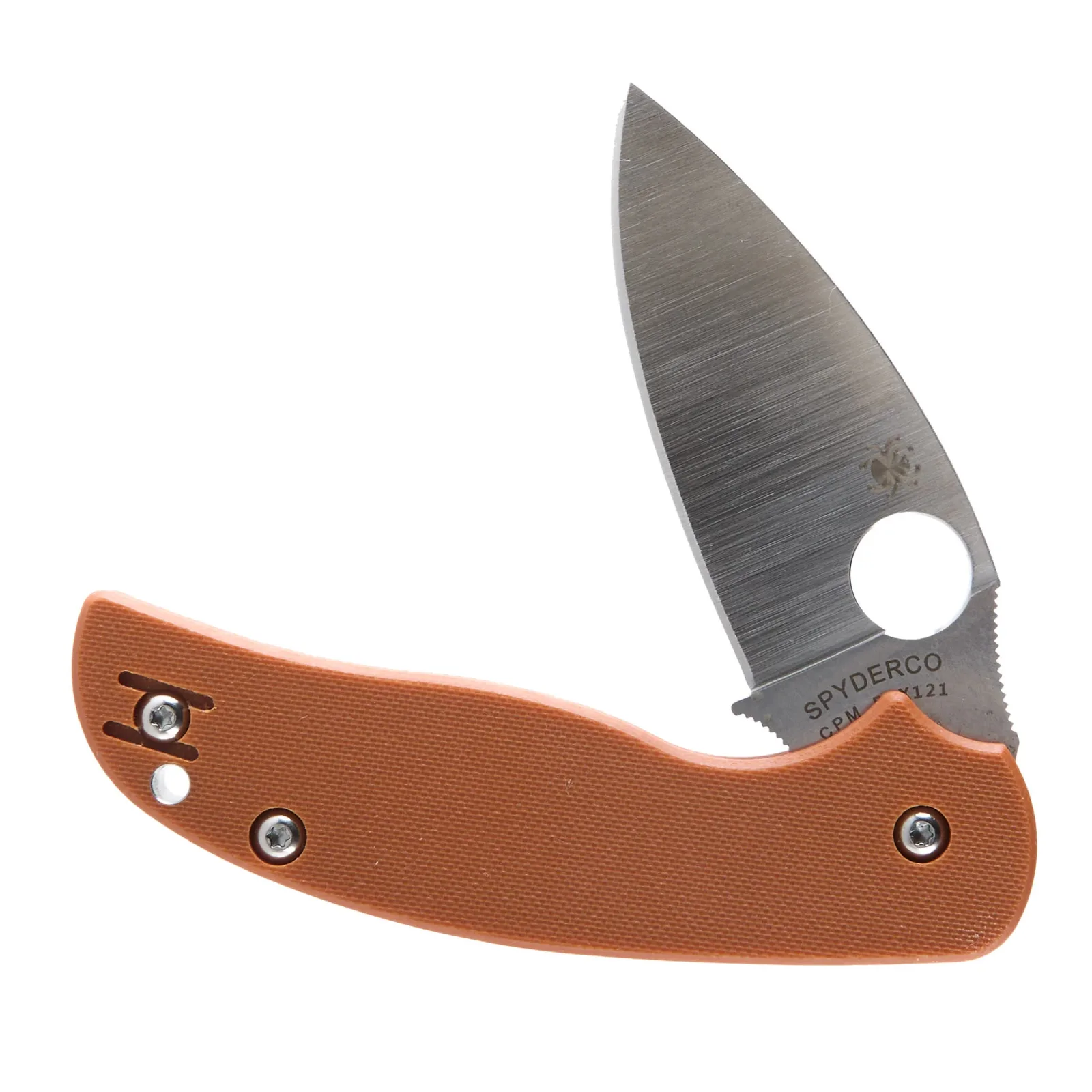 Spyderco Burnt Orange Sage 5 CPM Rex 121