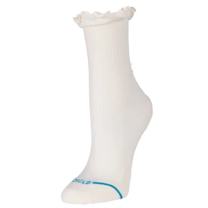 Stance Kid's Ivory Ruffle Icon Crew Socks