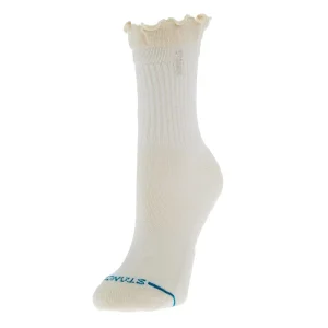 Stance Ladies Ruffle White ButterBlend Quarter Sock