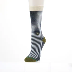 Stance Unisex Mini Bar Olive Crew Socks