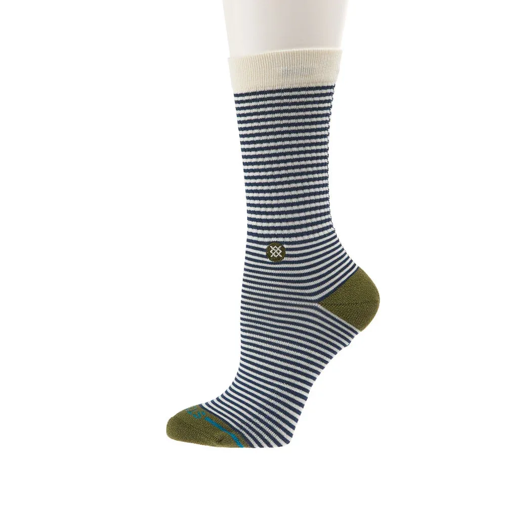 Stance Unisex Mini Bar Olive Crew Socks - Image 2