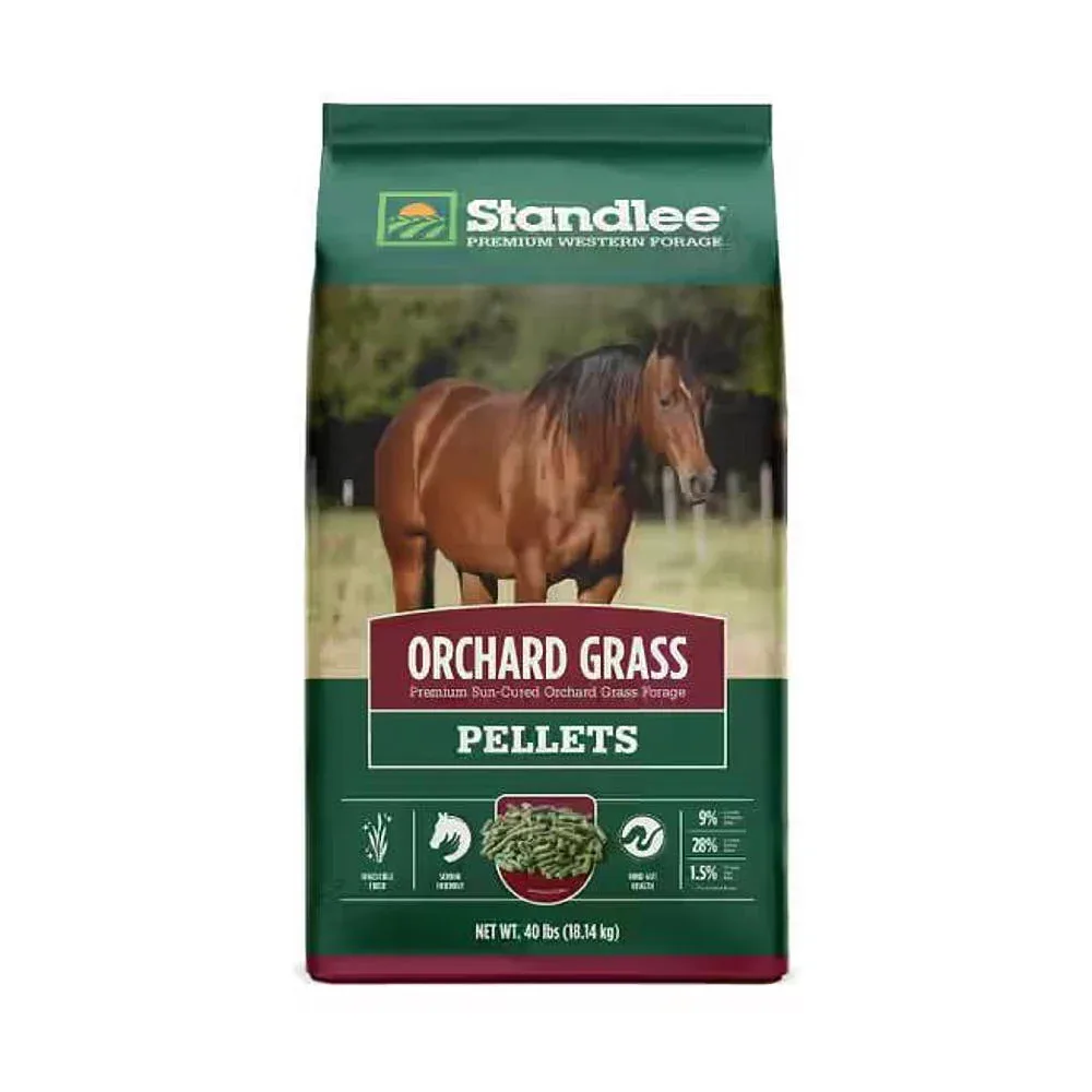 Standlee Premium Products Orchard Grass Pellets 40LB