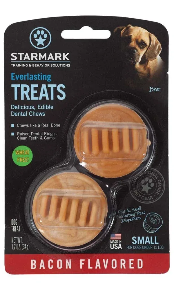 Starmark Dog Treat Bacon USA, 1.2 oz, Small