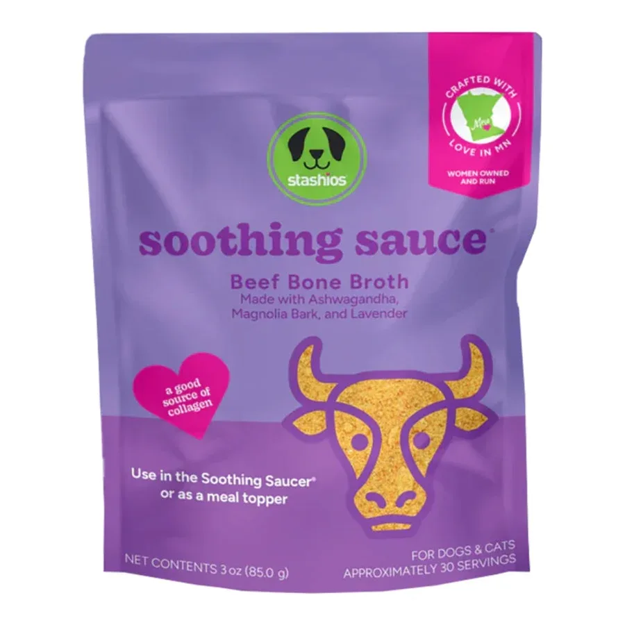 Stashios Soothing Sauce Bulk Calming Beef, 3 oz - Image 2
