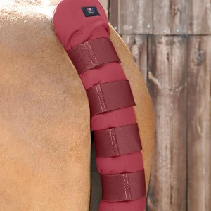 Stay-Up Horse Tail Guard Burgundy