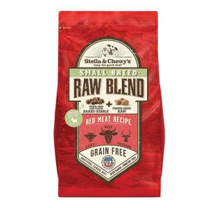 Stella & Chewy's Dog Kibble, Raw Blend Red Meat Small Breed Recipe, 3.5 lb
