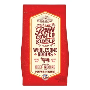 Stella & Chewy's Dog Wholesome Grain Raw Coated Beef, 3.5 lb