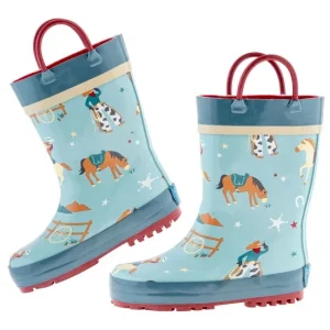 Stephen Joseph Western Kids Rain Boots