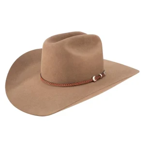 Stetson 10X Griffen Dunn 4 1/4 in. Brim Pre Creased Felt Hat