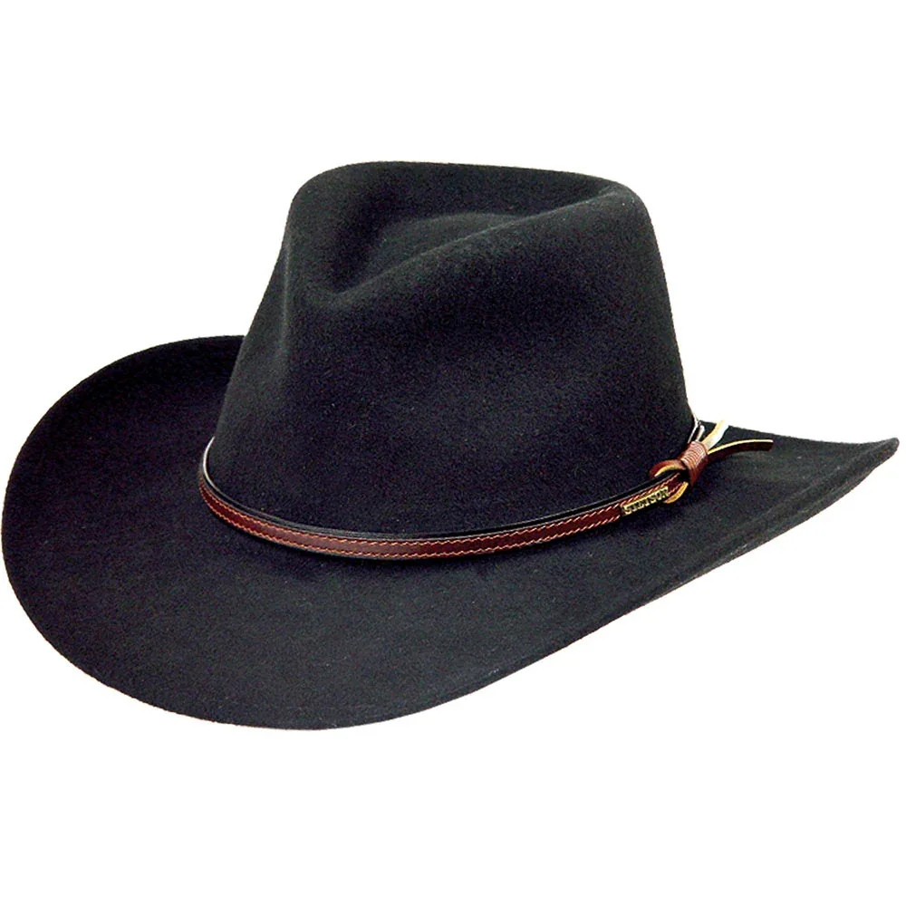 Stetson Black Bozeman Outdoor Hat