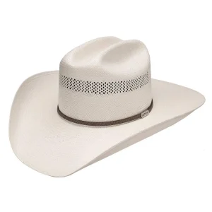 Stetson Hats 10X Plait 4 1/4in Brim Straw Hat