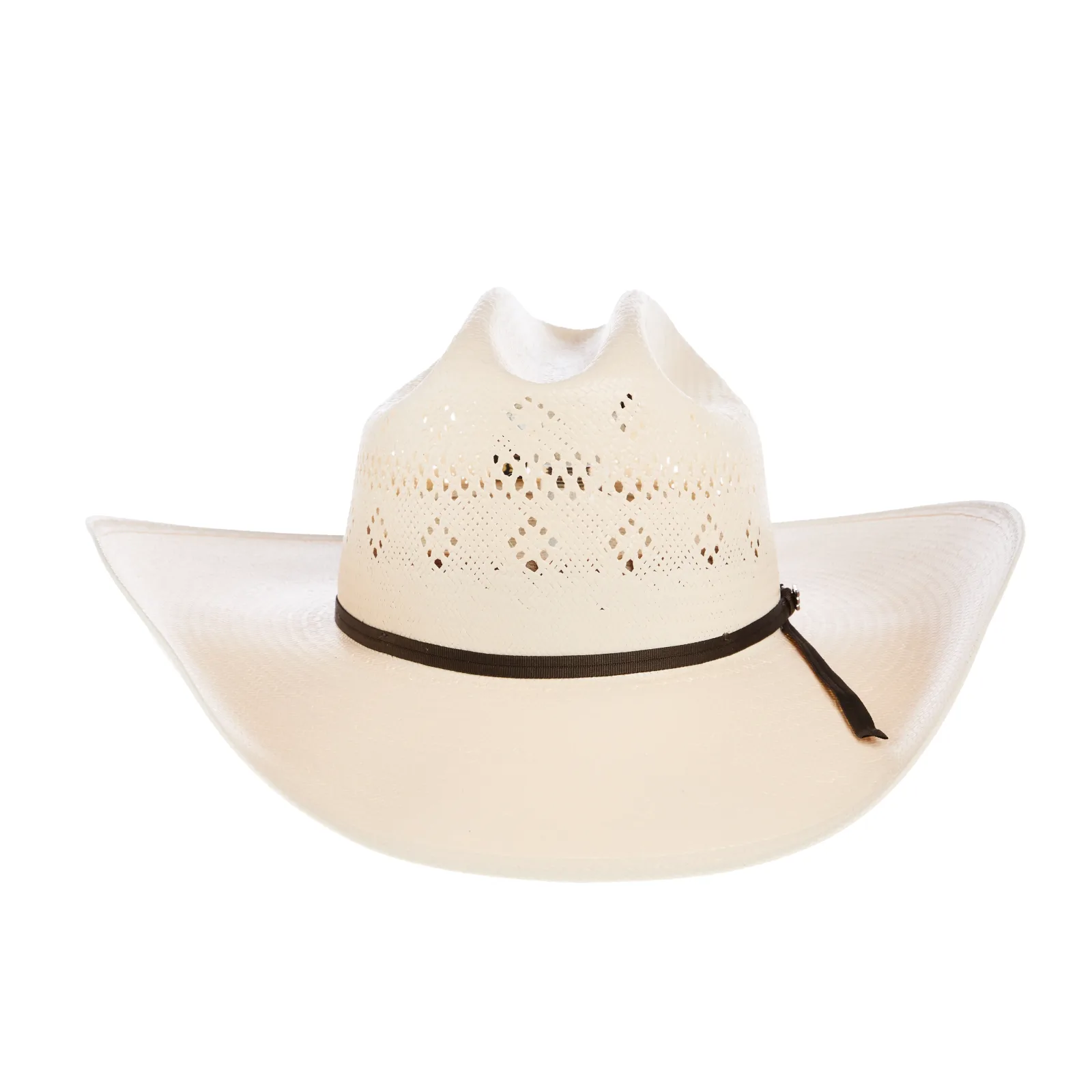 Stetson Hats 20X Baker 4 1/4in Brim Precreased Straw Hat - Image 2