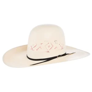 Stetson Hats 20X Saddleman 4 1/2in Brim Open Crown Straw Cowboy Hat