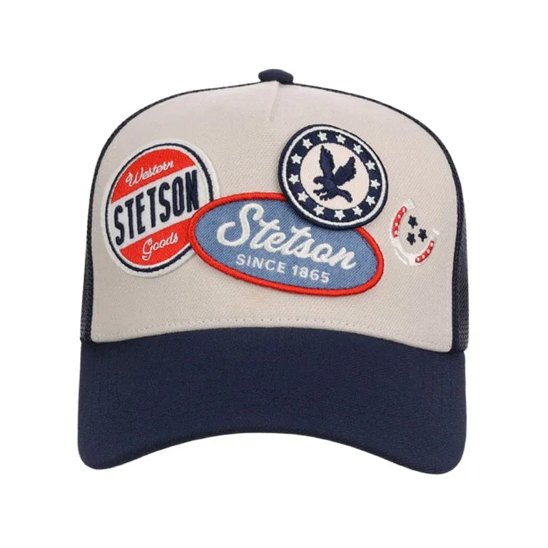 Stetson Navy Patch Cap - Image 2