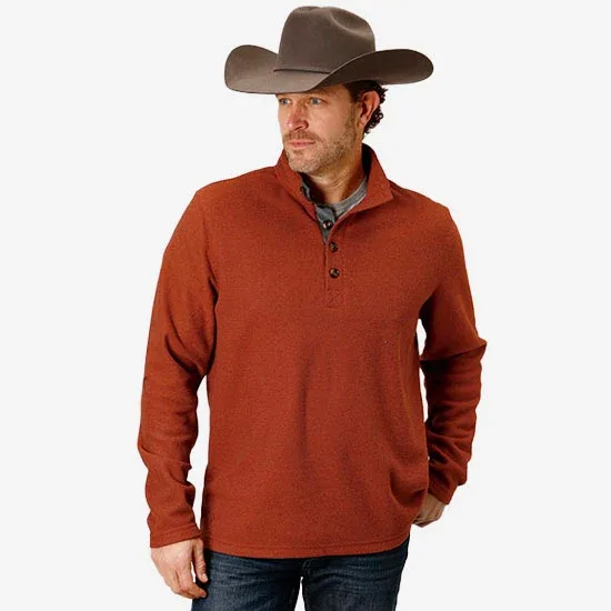 Stetson Rust 1865 Pullover