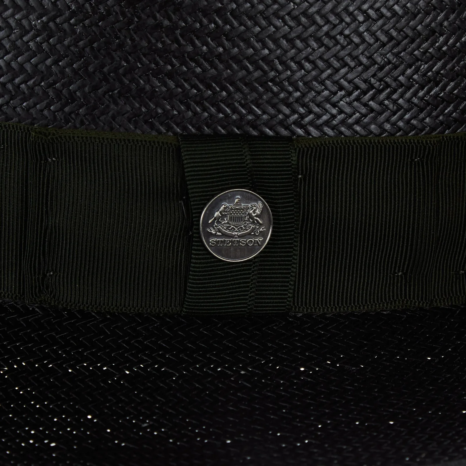 Stetson Tri-City Black Fashion Straw Hat - Image 2
