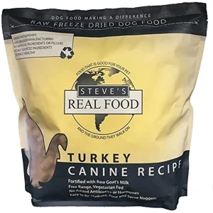 Steve's Turkey Freeze Dried Nuggets Freeze-Dried Dog Treats - 1.25 lb Bag