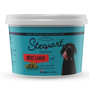Stewart Freeze Dried Beef Liver Treats 2oz