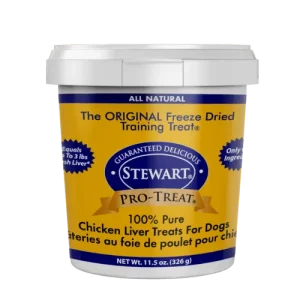 Stewart® Pro-Treat® Freeze Dried Chicken Liver Treats