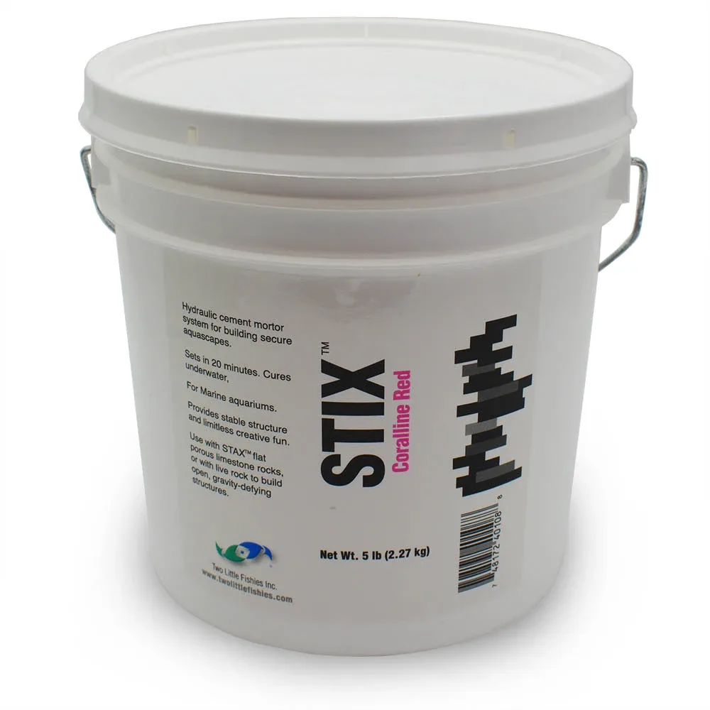 STIX Coralline Algae Red (5 lbs) Hydraulic Cement - Two Little Fishies