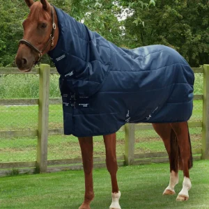 Stratus Stable Rug 400g with Neck Cover Navy