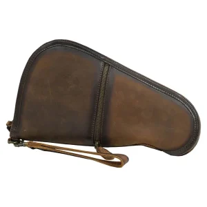 STS Ranchwear Foreman Medium Leather Pistol Case