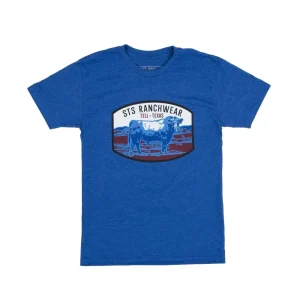 STS Ranchwear Men's Bull Americana Tee