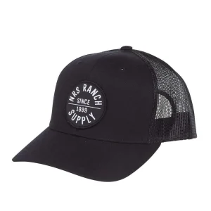 STS Ranchwear NRS Supply Black Mesh Back Cap