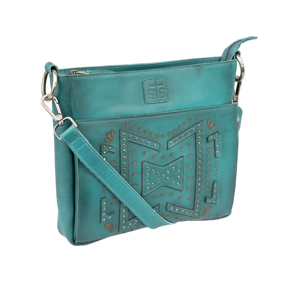 STS Ranchwear Wayfarer Turquoise Olivia Crossbody - Image 2