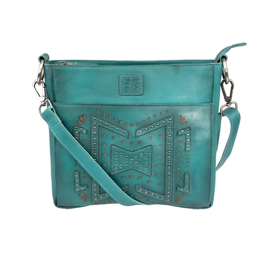 STS Ranchwear Wayfarer Turquoise Olivia Crossbody