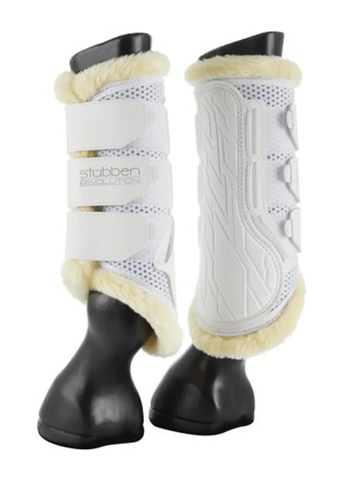 Stübben Airflow Fleece-Lined Brushing Boots - Image 2