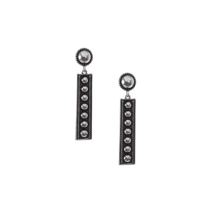Studded Bar Earrings