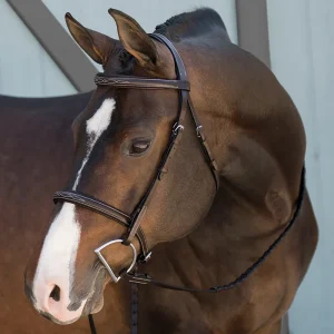 Suffolk™ Fancy-Stitched Single Crown Bridle