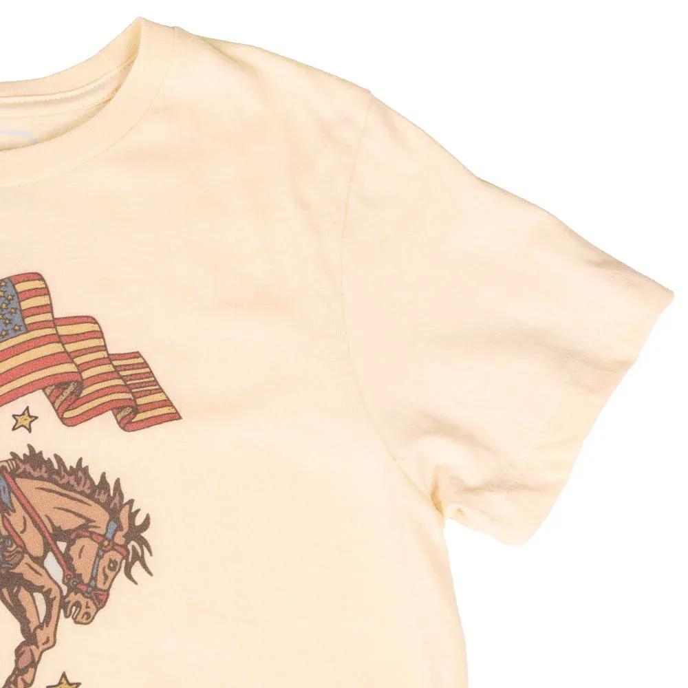 Summer Tees Girl's Make America Cowboy Again Tee Shirt - Image 2