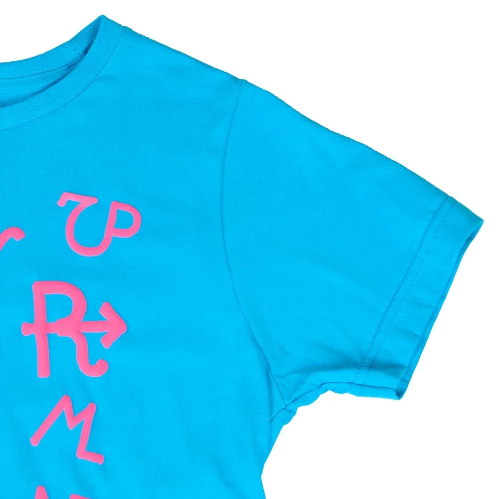 Summer Tees Girl's Pink Brand Tee Shirt - Image 2