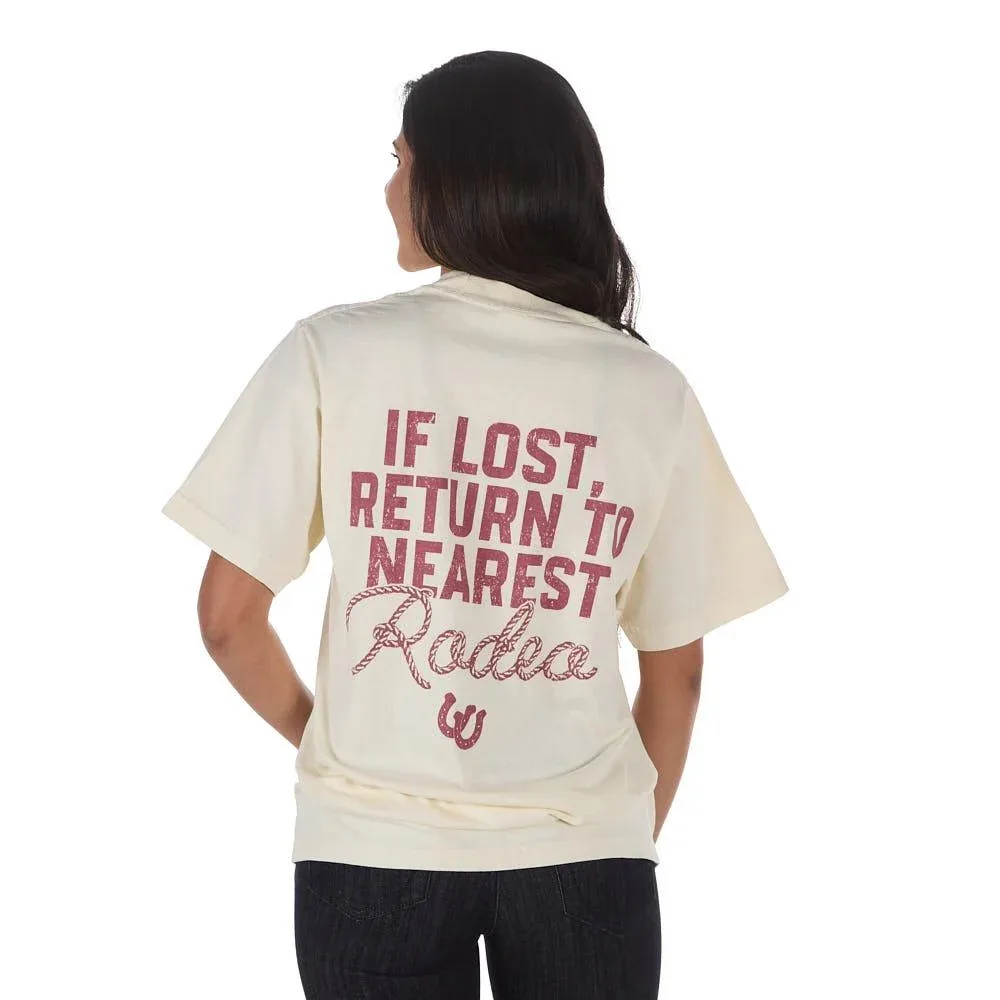 Summer Tees If Lost Return To The Rodeo Tee Shirt