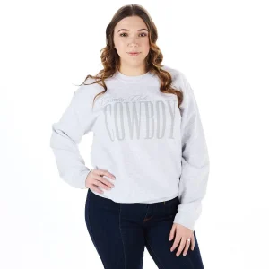 Summer Tees Ladies Country Club Cowboy Sweatshirt