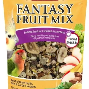 Sunseed Fantasy Fruit Mix Fortified Treat for Cockatiels and Lovebirds