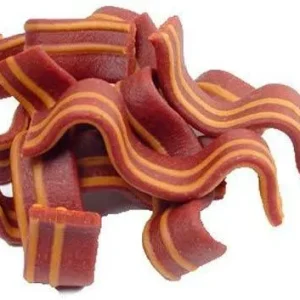 Sunshine Mills Bulk Wavy Bacon/Cheese Natural Dog Treats - 22 lb Bag