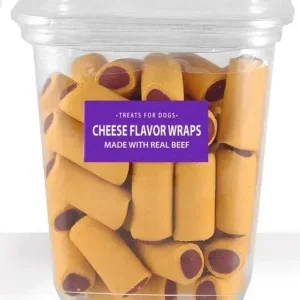 Sunshine Mills Cheese Wraps Natural Dog Treats - 12 lb Bag