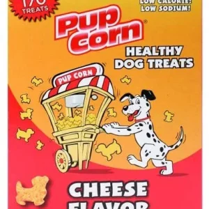 Sunshine Mills Pupcorn Cheese Natural Dog Treats - 2 oz - Case of 4