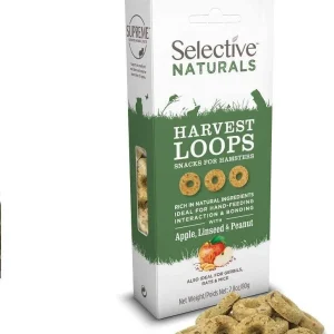 Supreme Pet Foods Selective Naturals Harvest Loops for Hamsters Small Animal Treats - 2.8 oz