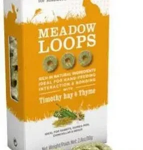 Supreme Pet Foods Selective Naturals Meadow Loops for Rabbits Small Animal Treats - 2.8 oz