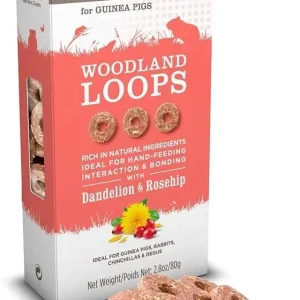 Supreme Pet Foods Selective Naturals Woodland Loops for Guinea Pigs Small Animal Treats - 2.8 oz