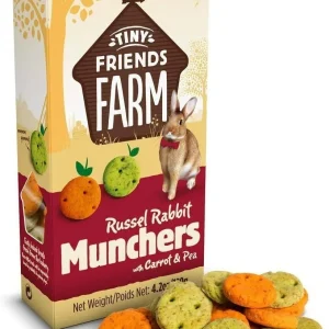 Supreme Pet Foods Tiny Friends Farm Russel Rabbit Munchers Small Animal Treats - 4.2 oz