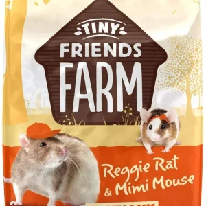 Supreme Pet Foods Tiny Friends Reggie Rat and Mimi Mouse Small Animal Food - 2 lb Bag