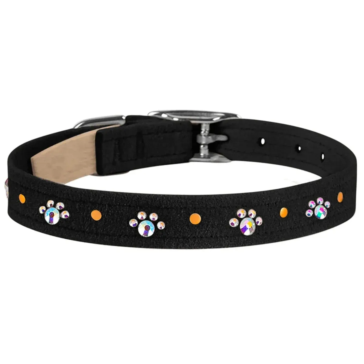 Susan Lanci Designs Crystal Paws Dog Collar - Image 2