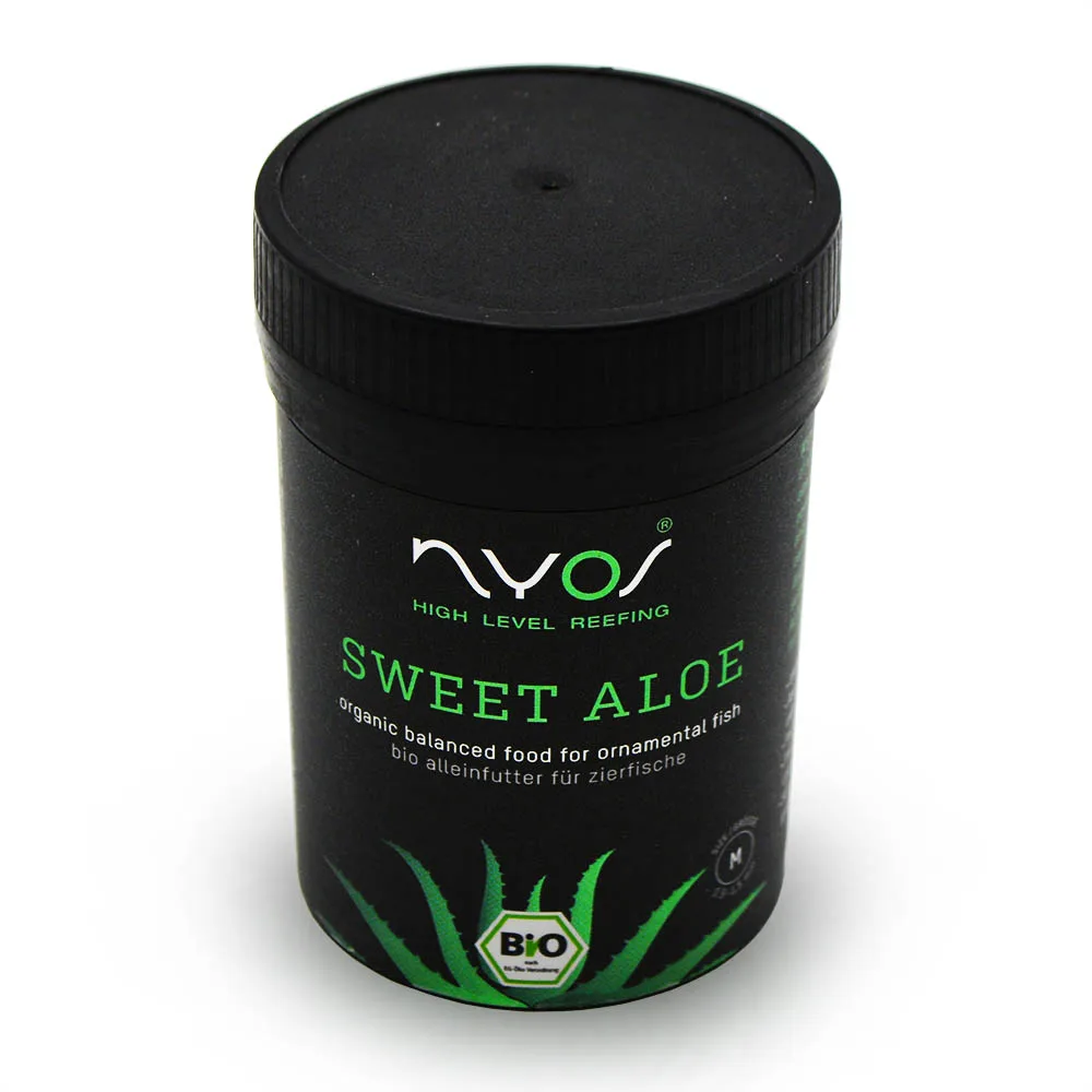 Sweet Aloe Fish Food (70 gm - 2.5 oz) - NYOS