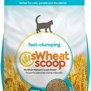 Swheat Scoop Fast Clumping Wheat Regular Cat Litter - 36 lb Bag