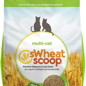 Swheat Scoop Multi-Cat Wheat Cat Litter - 36 lb Bag
